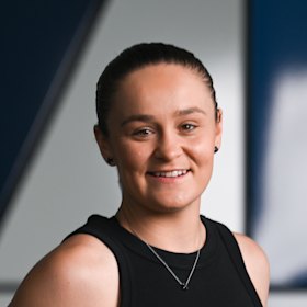 Ash Barty is happily in retirement.