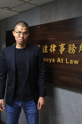 Taichung lawyer Michael Hsu.
