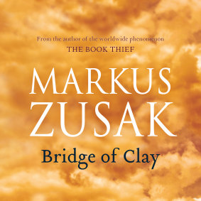 Part of the cover image for Bridge of Clay, already named as a 'best book of the year' by publications including The Wall Street Journal and Entertainment Weekly. 