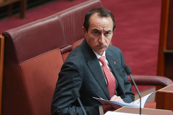 Senator Dave Sharma.