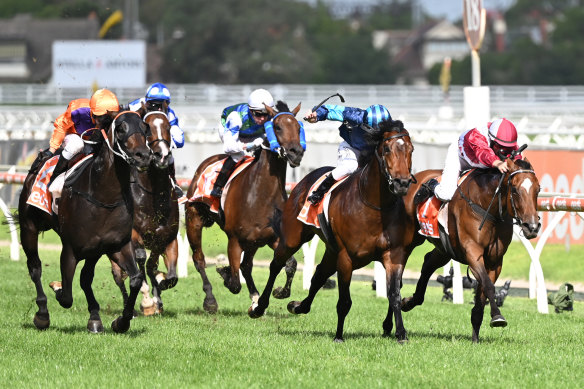 Crowds of up to 5000 will be permitted at Caulfield on Saturday.