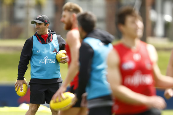 New Essendon coach Brad Scott.