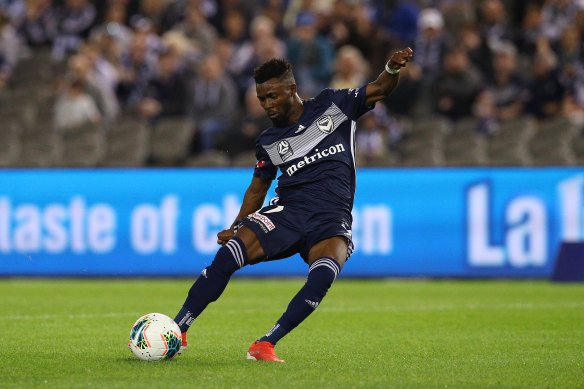 Elvis Kamsoba is one of the players who have progressed from the NPL. 