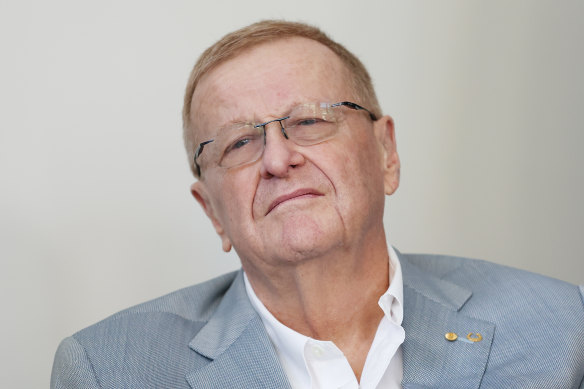 Former Australian Olympic Committee president John Coates. 