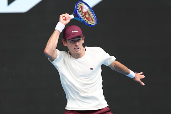 Alex de Minaur has sailed into the second round of the 2026 Australian Open.