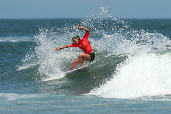 Sally Fitzgibbons is still in title contention.