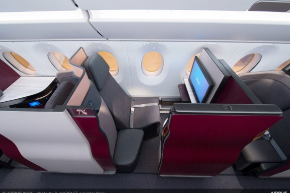 Qatar Airways’ business class is considered one of the world’s best.