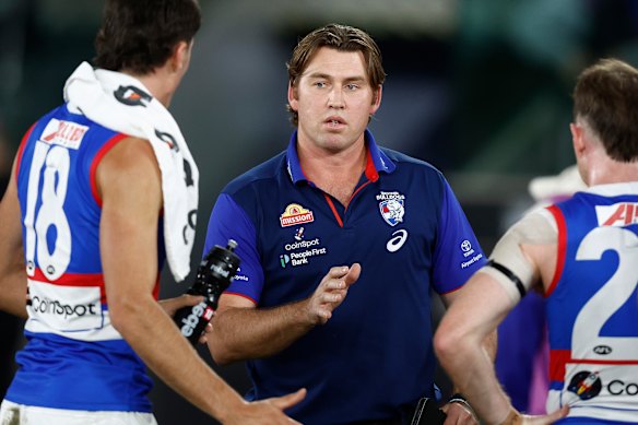 Western Bulldogs assistant Daniel Pratt.