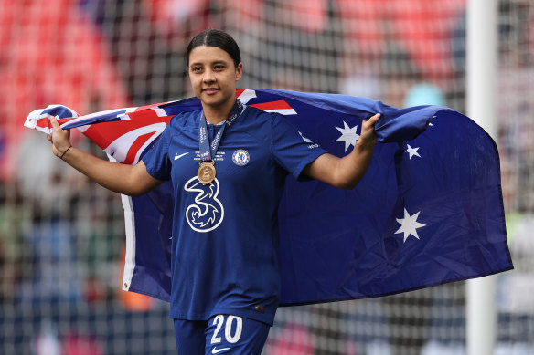 Kerr’s Chelsea can win a fourth consecutive Women’s Super League trophy with victory over Reading on Saturday.