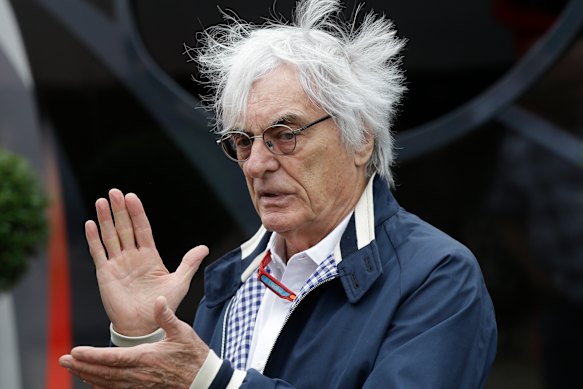 Bernie Ecclestone. 