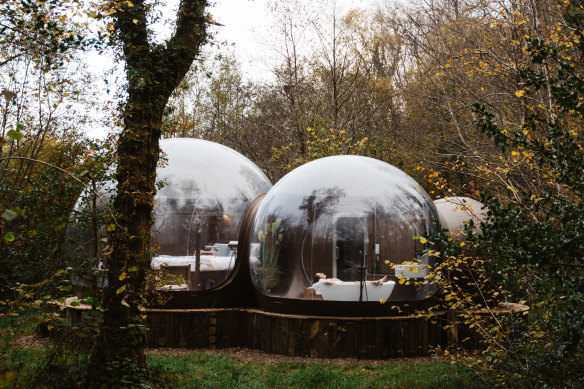 The Premium Bubble Dome at Finn Lough.