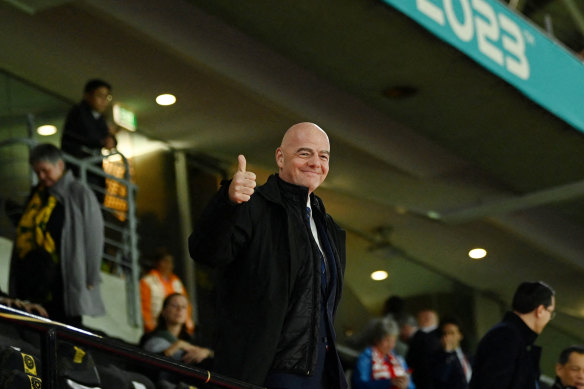 FIFA president Gianni Infantino is delighted with how Australia embraced the Women’s World Cup.