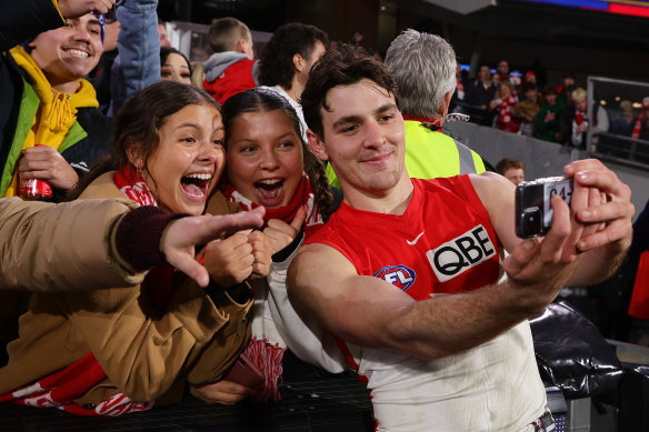 Homegrown stars like Errol Gulden have driven the Swans to the top of the AFL ladder 