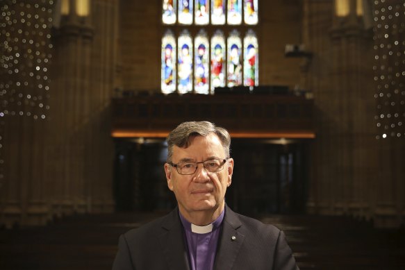 Former Anglican archbishop of Sydney Glenn Davies is leading the breakaway Diocese of the Southern Cross.
