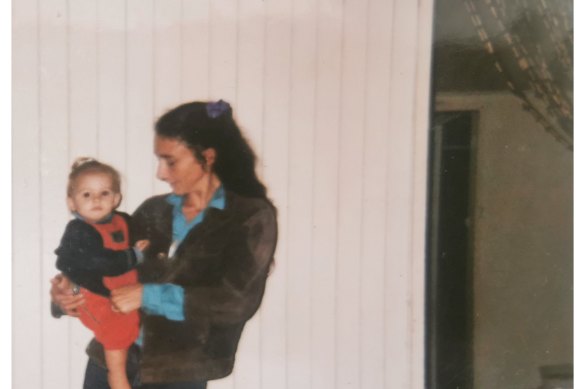 Her family have repeatedly said Katie, pictured here with daughter Brigid, would not have left her children behind. 