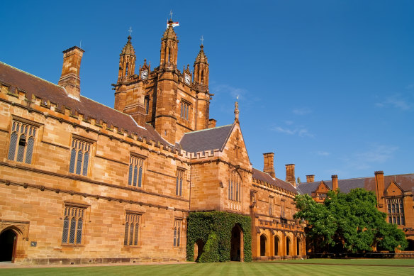 University of Sydney is a member of the Group of Eight.