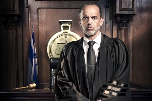 Yoram Hattab plays progressive judge Micha Alkobi in the original, Israeli version of Your Honor.