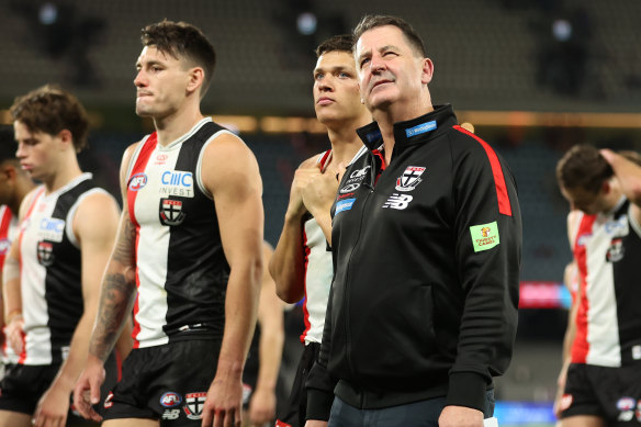 A quizzical Ross Lyon.