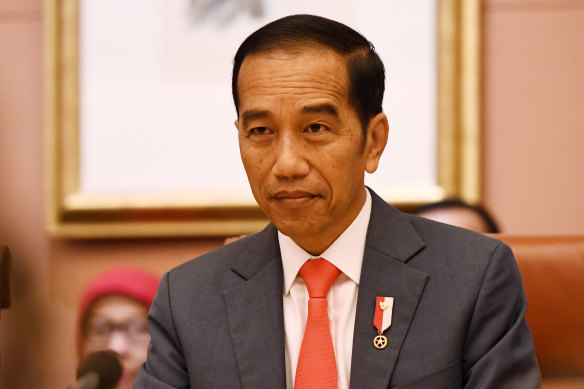 Indonesian President Joko Widodo.