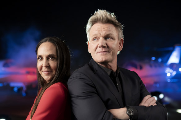 Janine Allis and Gordon Ramsay co-host the new competition show Gordon Ramsay’s Food Stars.