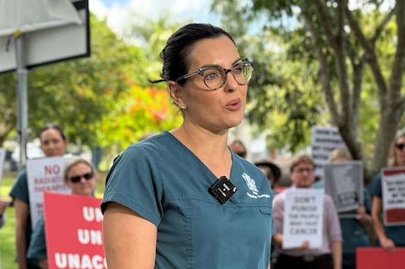 Amelia Campbell has been a radiation therapist for nearly 20 years.