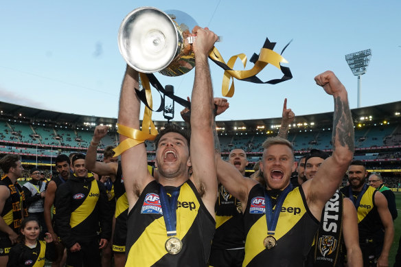 The question is no longer if the grand final will be held in Melbourne. 