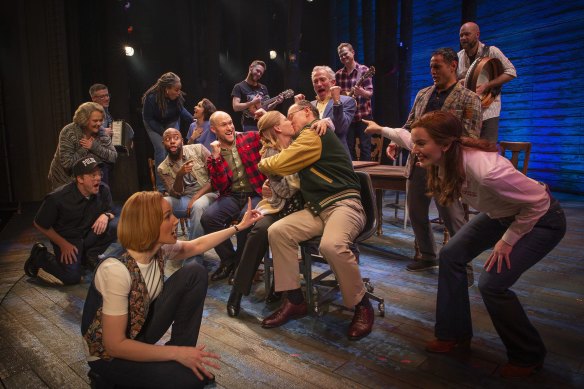 Come From Away eschews all musical theatre conventions.