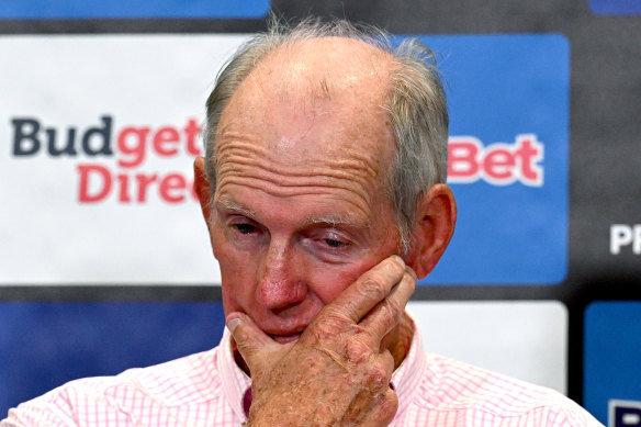 Wayne Bennett is unhappy with the NRL over match-day officiating.