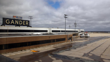 Gander Airport once greeted the jet set, but in September 2001, it hosted thousands of stranded passengers. 