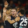 How Carlton’s ‘mosquito fleet’ hope to put the bite on Giants in Cameron’s farewell