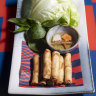 Go-to dish: Spring rolls.