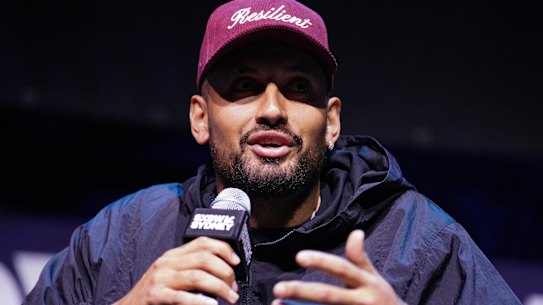 Outspoken: Australia’s Nick Kyrgios.