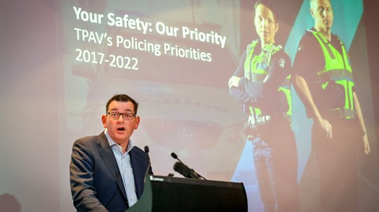 Andrews promises more front-counter cops as Guy offers a Taser tempter