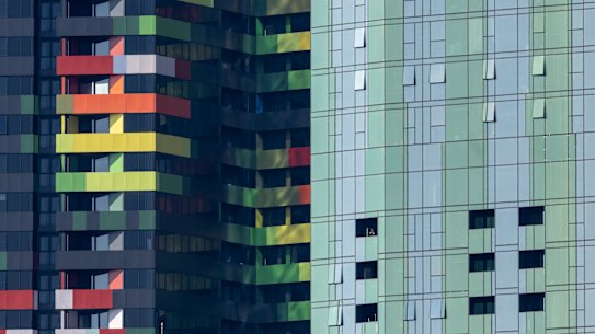 En algunos suburbios del norte de Melbourne, los edificios tendrán ahora hasta 20 pisos de altura.