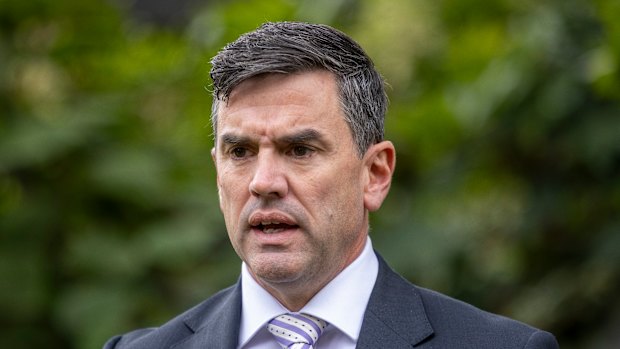Victorian Opposition Leader Brad Battin. The Coalition need to pick up 16 seats to form government.