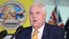 Clive Palmer at the launch of Trumpet of Patriots.