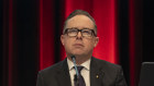 Qantas chief Alan Joyce at the group’s AGM this month.