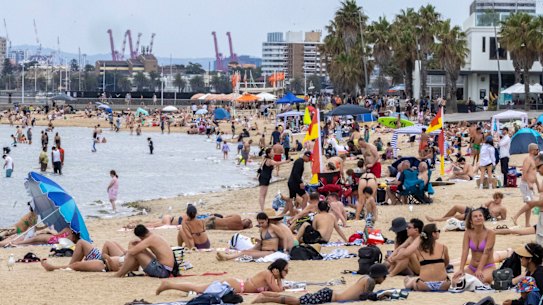 St Kilda was ranked Melbourne’s best beach.