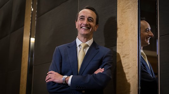 Dave Sharma after securing preselection victory for the Liberals Senate spot left vacant by the retirement of Marise Payne.