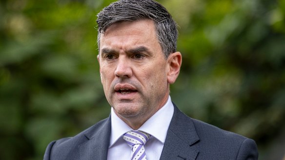 Victorian Opposition Leader Brad Battin.