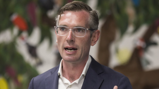 Premier Dominic Perrottet is expected to announce the return of restrictions for hospitality on Friday.