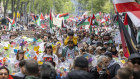 Pro Palestine demonstrations have been held in Melbourne every week for the last year. 