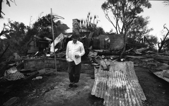 From the Archives, 1993: Ellis hoped book, not home, would catch fire