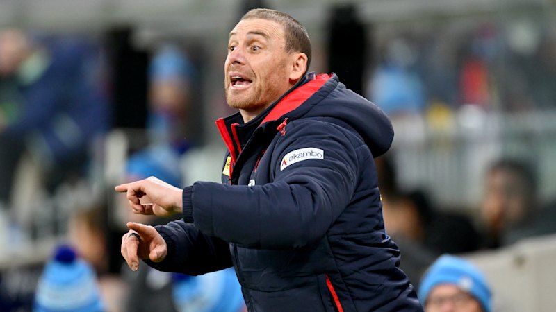 Good enough: Simon Goodwin’s done enough repairs to coach Demons next year