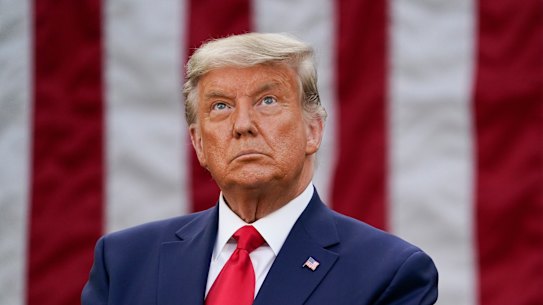 US Donald President Trump has made the transition for Joe Biden difficult.