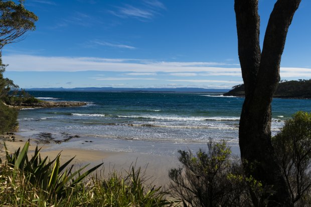 Back beach, Wreck Bay. 