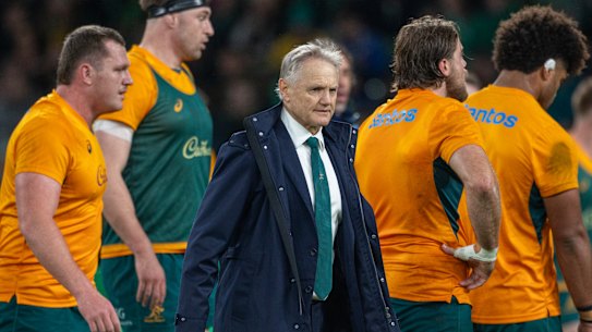Wallabies Joe Schmidt is determined to stay with the Wallabies until the end of his contract in July