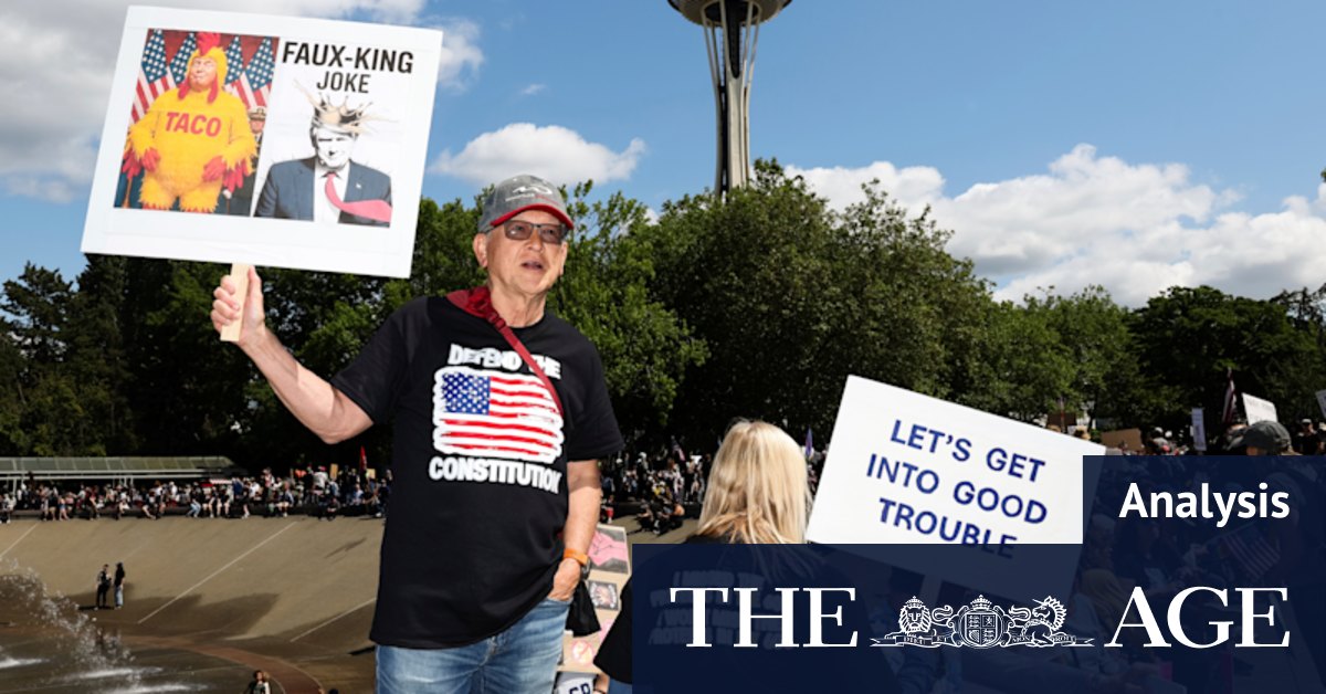 While Trump enjoyed a military parade, millions attended ‘No Kings’ ...