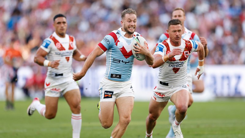 NRL 2026 LIVE: Second player sent to the bin for the Dragons as Toia adds to Roosters tally