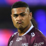 Manly forward Haumole Olakau’atu is back from his Origin ban.